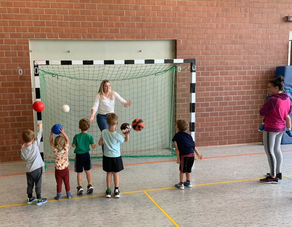 Ballspielgruppe gestartet