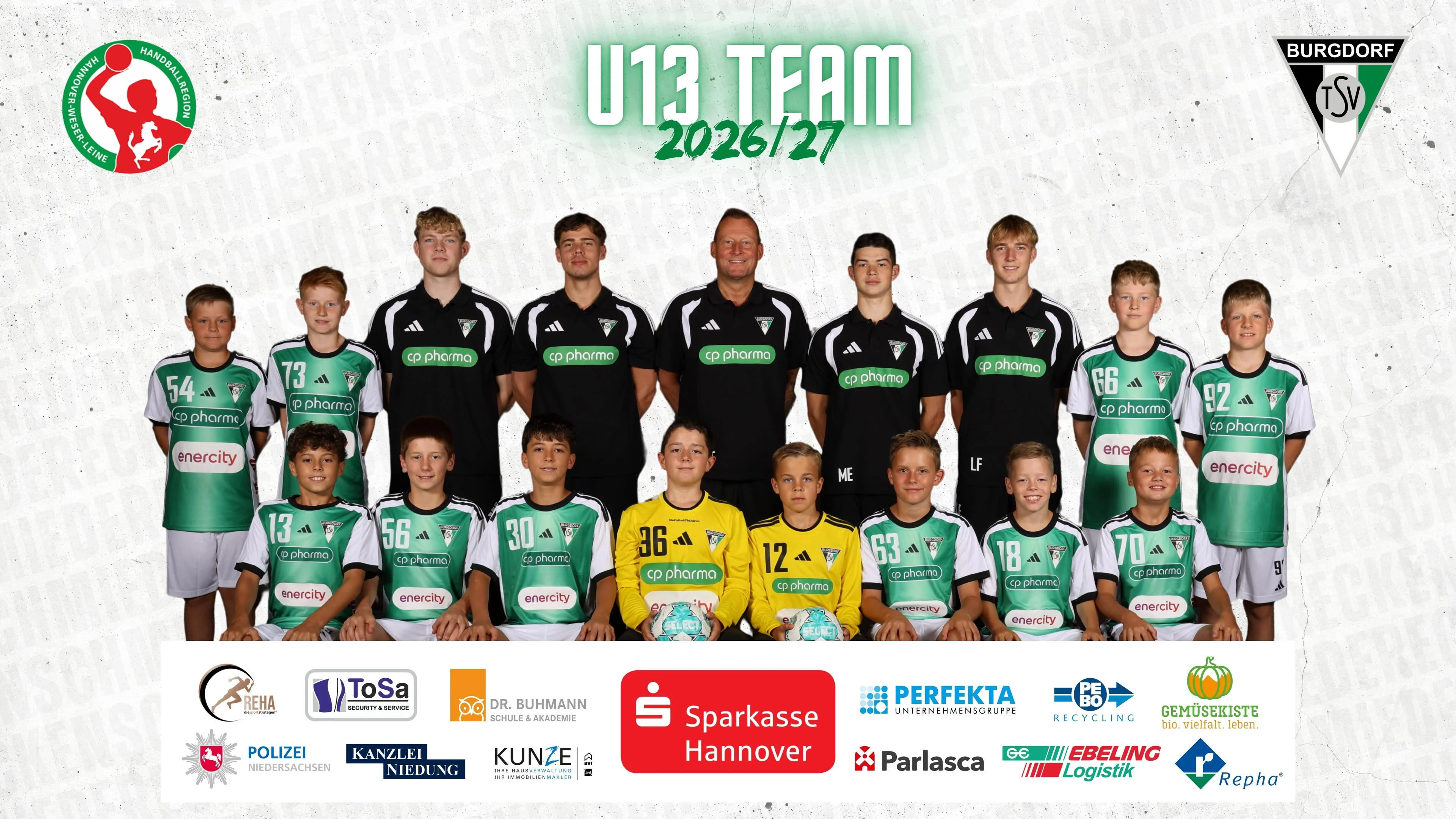 U13 Teamfoto 2026/2027