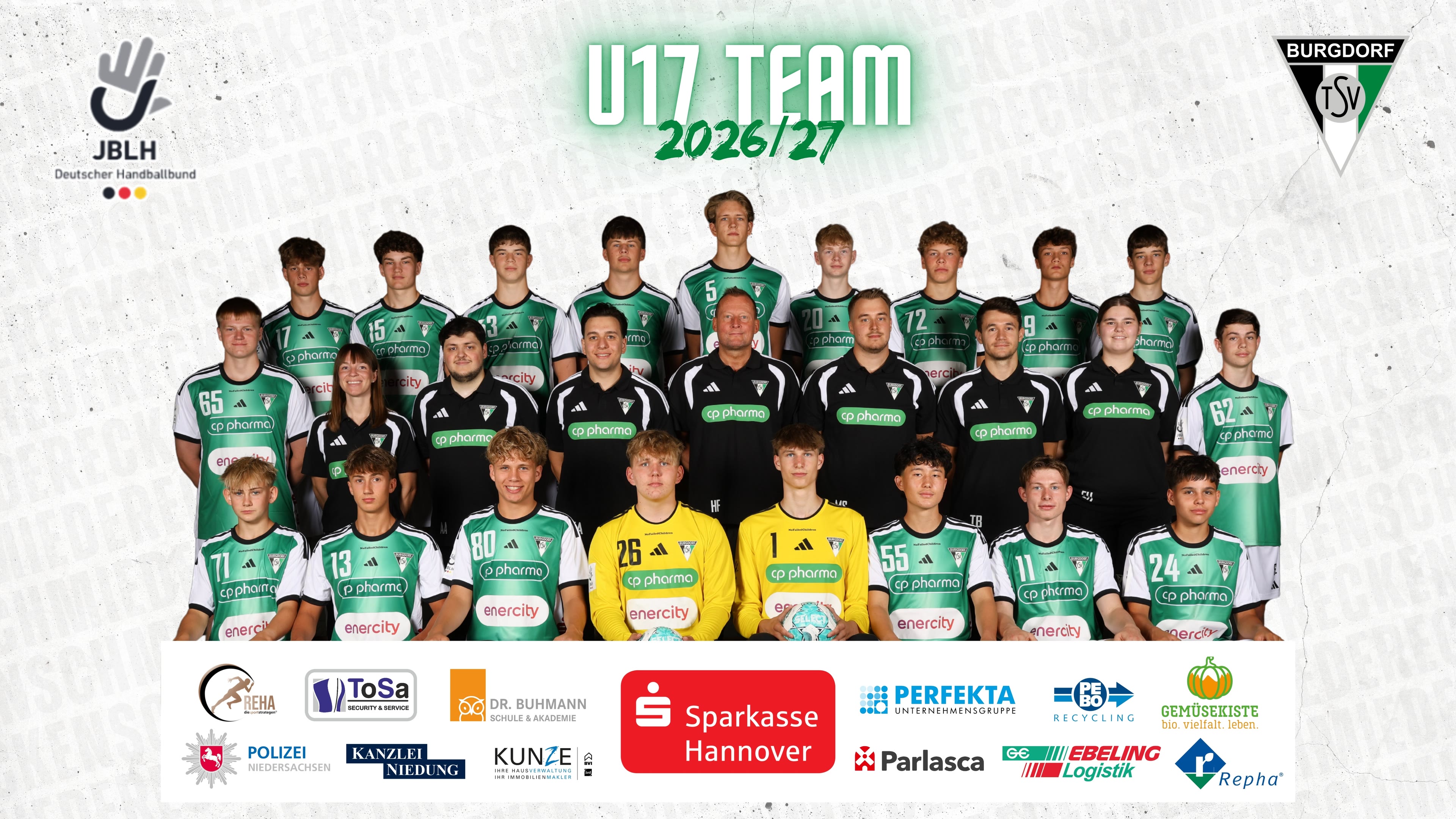 U17 Teamfoto 2026/2027