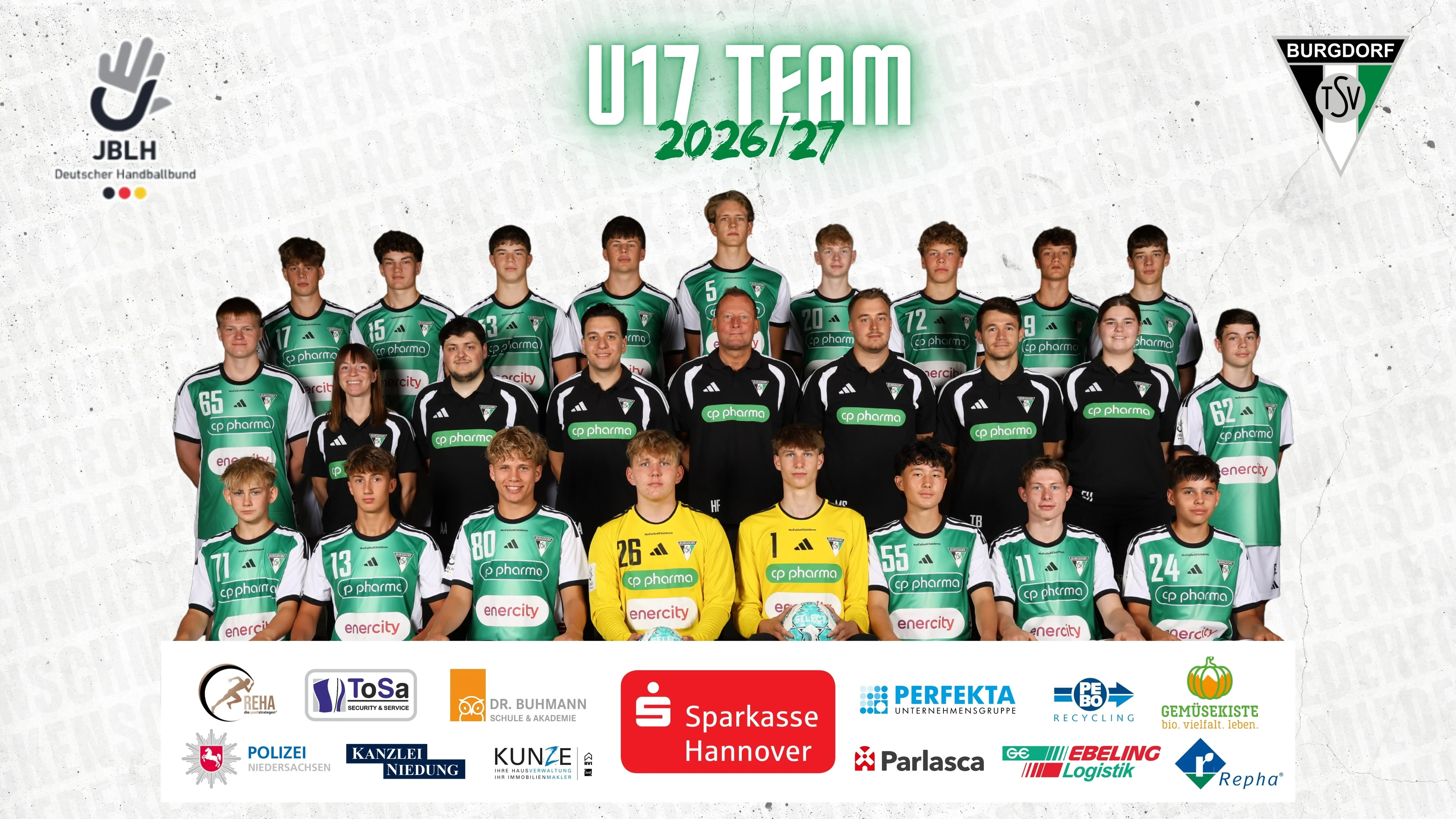 U17 Teamfoto 2026/2027