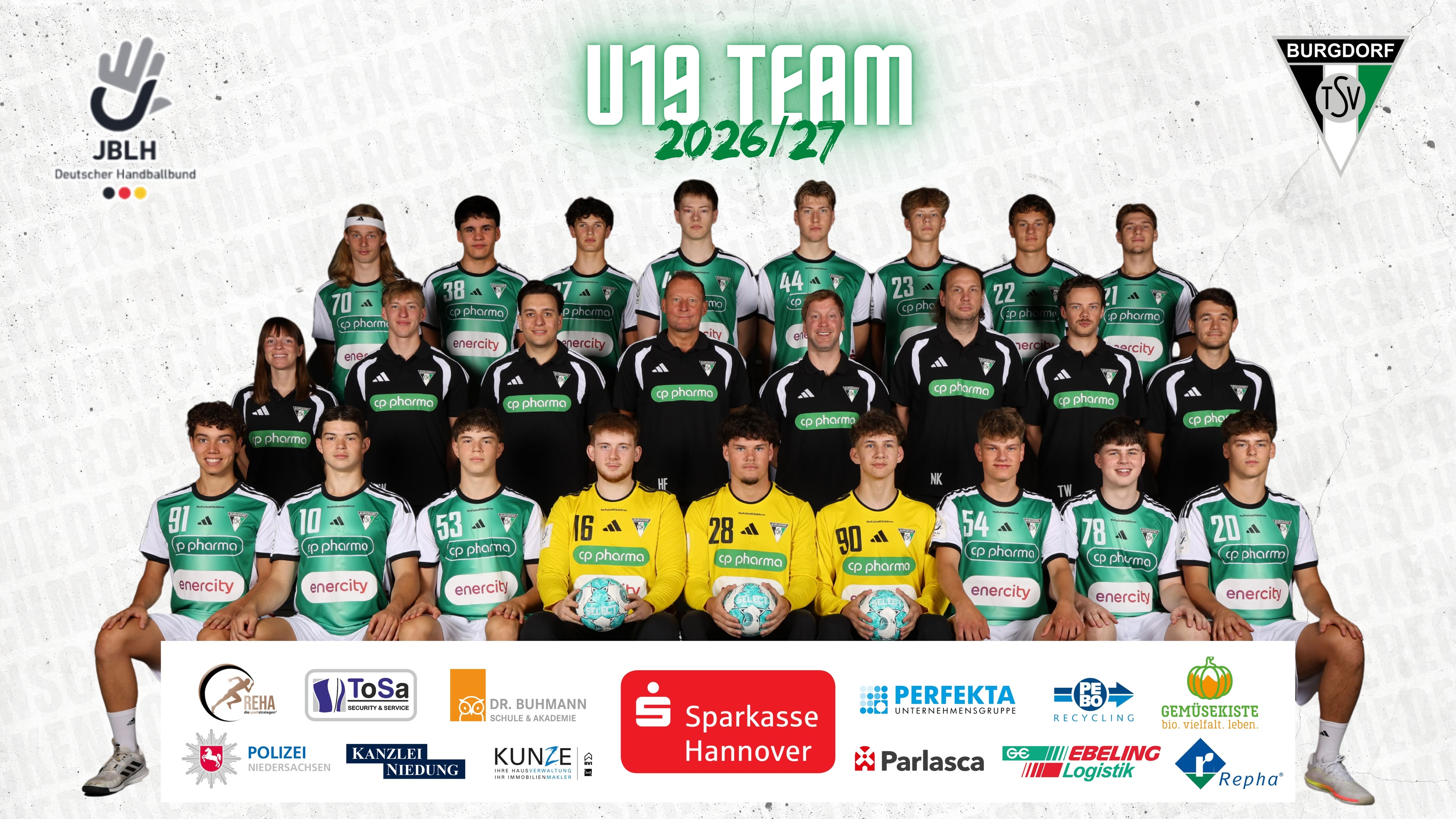 U19 Teamfoto 2026/2027