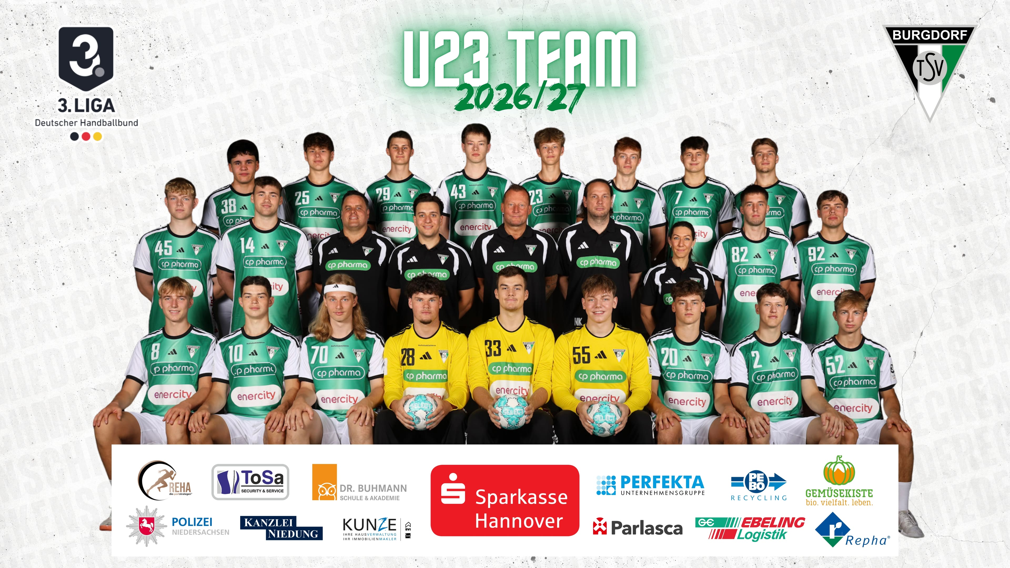 U23 Teamfoto 2026/2027