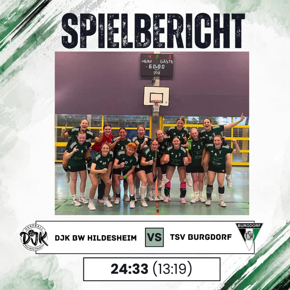 Am Samstag hatten wir unser erstes Saisonspiel beim DJK BW Hildesheim ll.Gut vorbereitet durch Intervallläufe, Teambuilding und Taktiktraining fuhren wir hoch motiviert nach Hildes