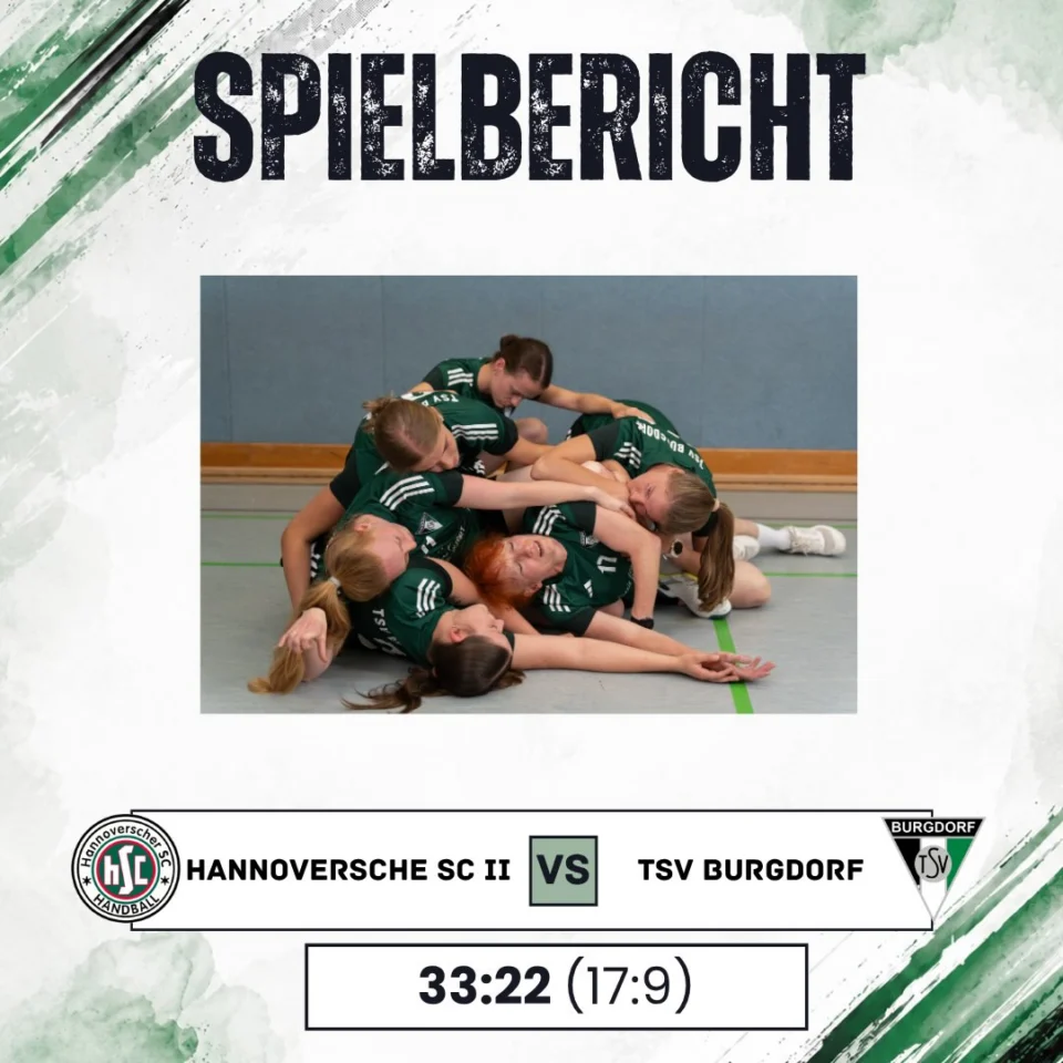 Niederlage beim HSC Hannover IIMotiviert starteten wir in die Partie gegen den HSC Hannover II. Dabei wartete direkt eine besondere Herausforderung auf uns: Der HSC ist die einzige