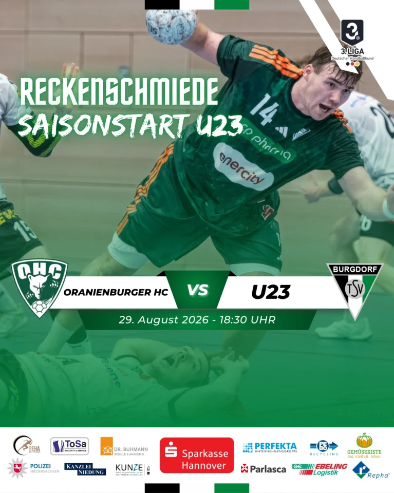 🏁 𝗨𝟮𝟯 | 𝗛𝗘𝗨𝗧𝗘 𝗚𝗘𝗛𝗧’𝗦 𝗟𝗢𝗦! 🔥Nach zwei Jahren Abstinenz ist unsere U23 zurück in der 3. Liga! 🚀Heute Abend startet für uns die neue Saison in der 3. Liga Nord-Ost.